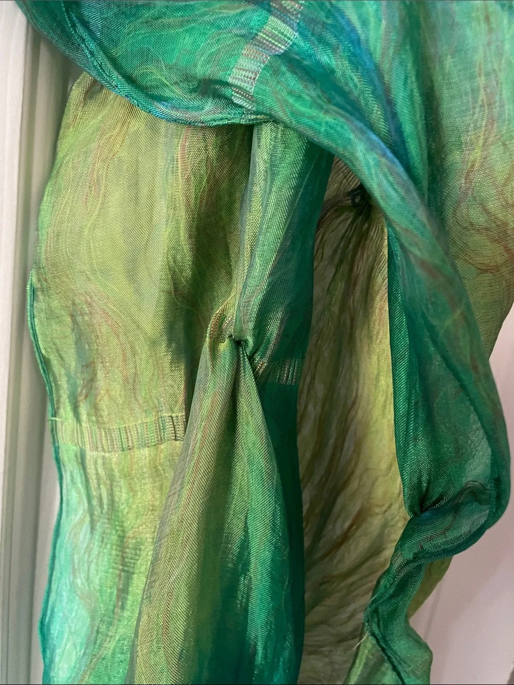 VTG HANDMADE SILK SCARF